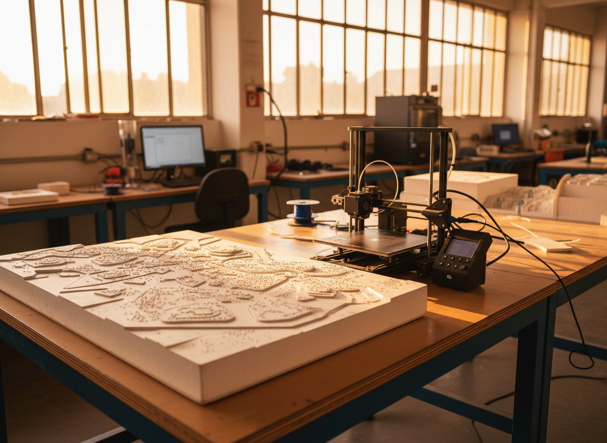 FabLab de la Universidad de Valparaíso crea mapa inclusivo para el Festival de la Ciencia 2026