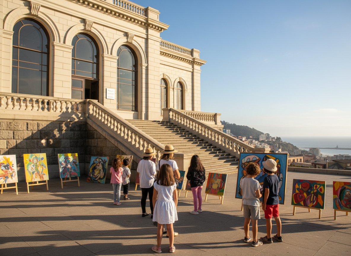 Museo Baburizza y Puerto Valparaíso convocan a la séptima versión del concurso infantil «Los colores del Puerto»