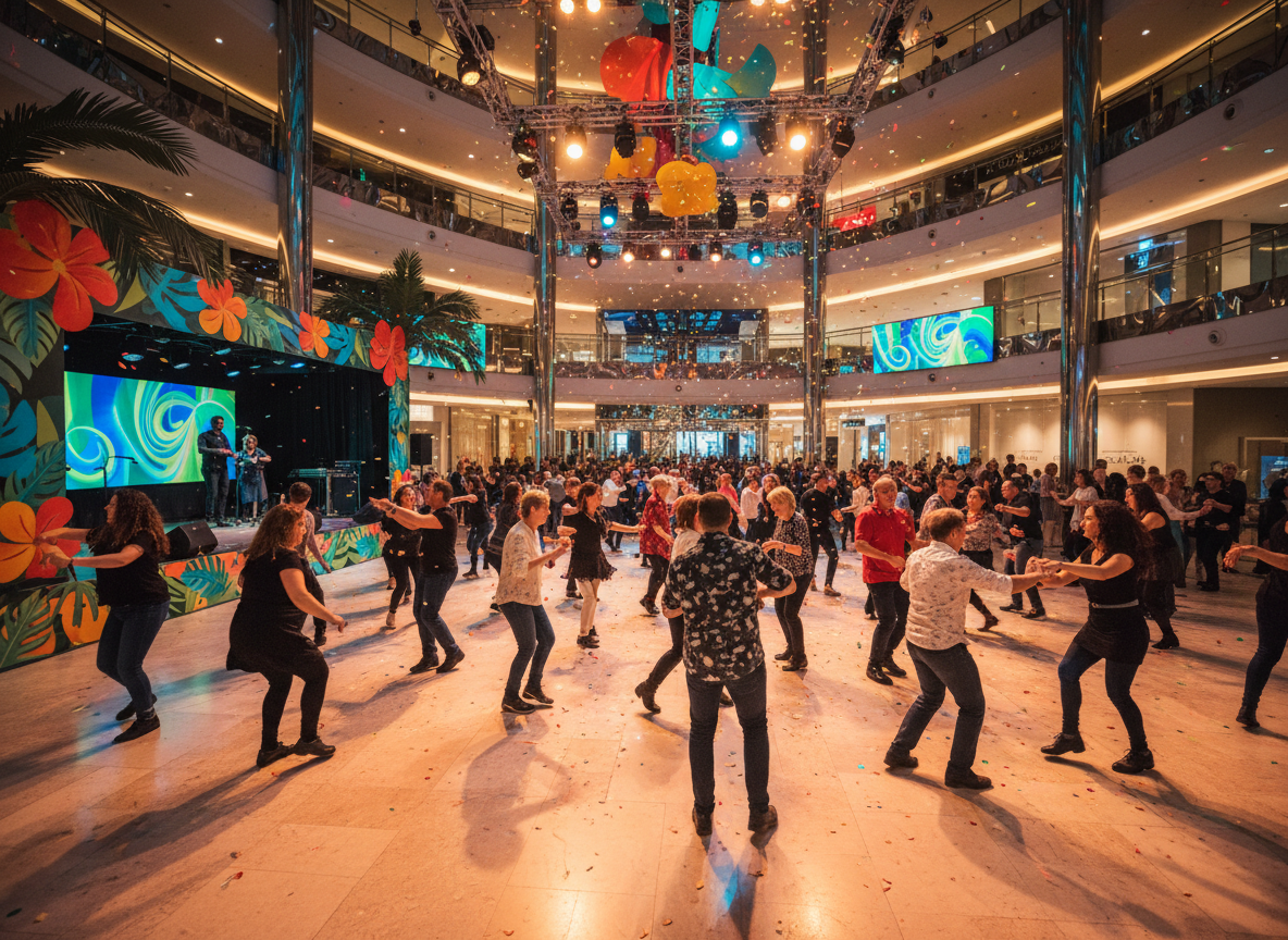 Mall Marina invita a una fiesta de salsa gratuita este sábado en Viña del Mar